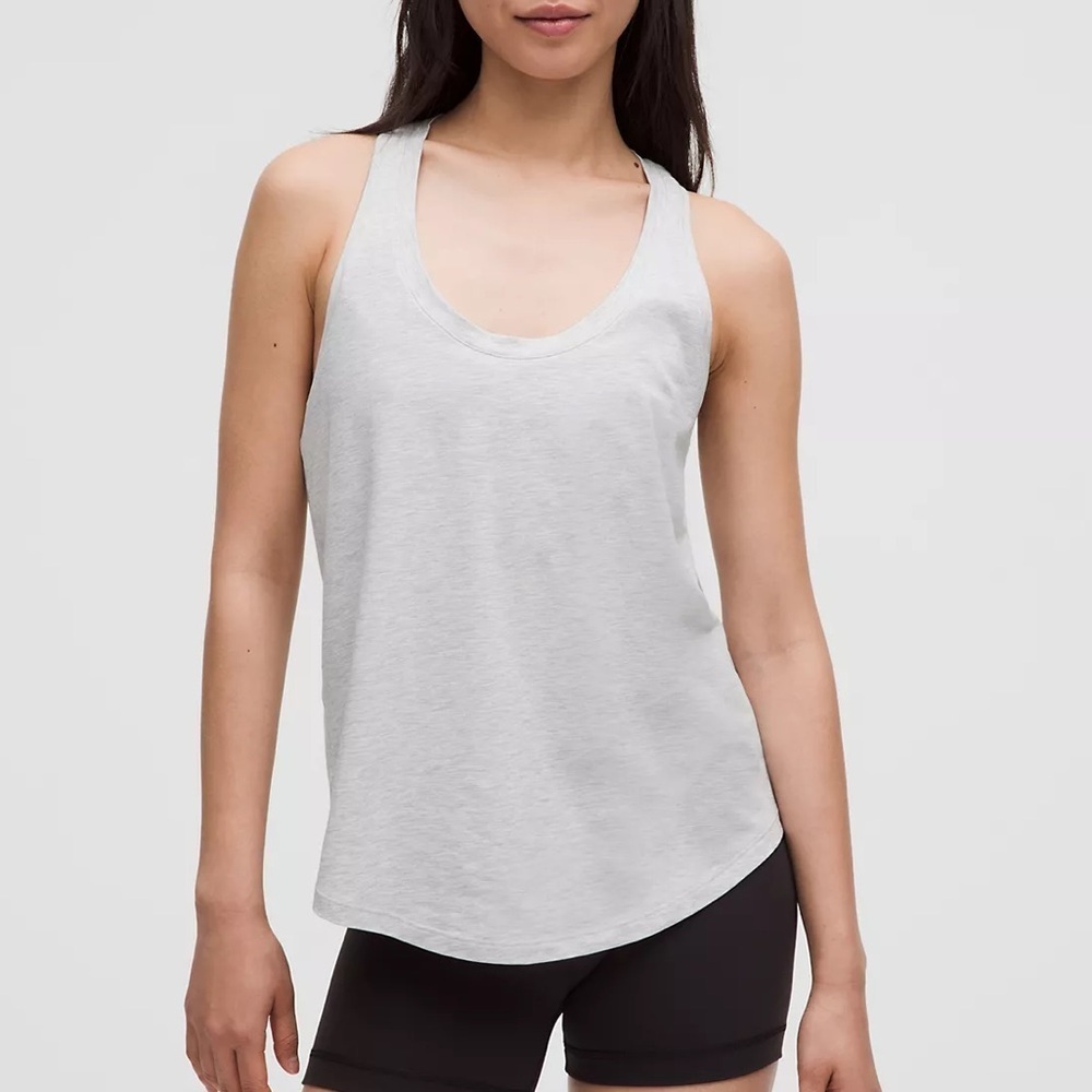 NWT LULULEMON Love Tank Heathered Gray SZ 12